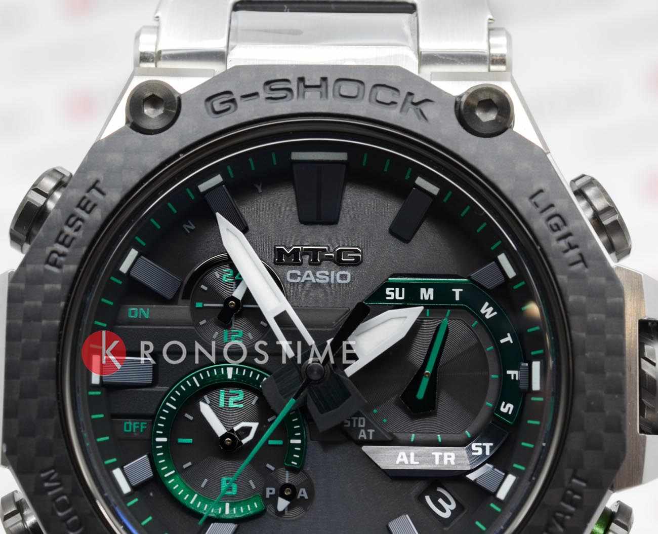 Casio Casio G-Shock Premium MTG-B2000XD-1A, g-shock япония мужские часы на браслете нержавеющая сталь боковой вид