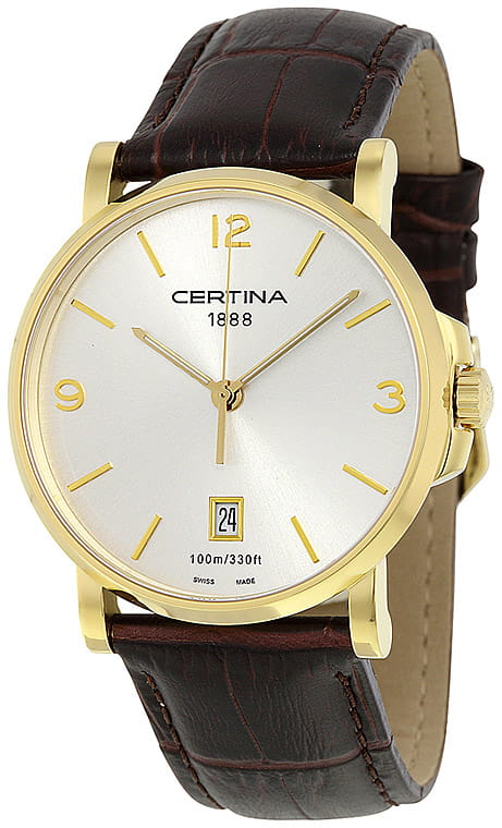 Оригинальные часы Certina Certina C017.210.36.037.00 кварцевые калибр механизма  общий вид