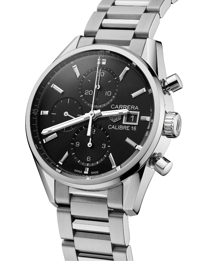 TAG Heuer TAG Heuer Carrera CBK2110.BA0715 мужские часы черный циферблат на запястье