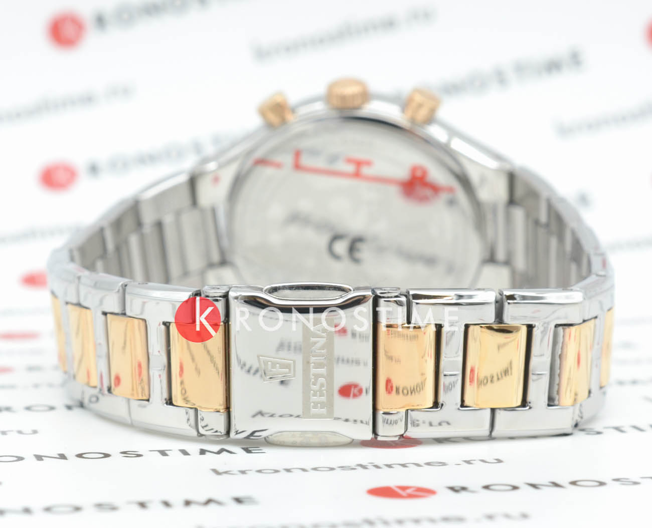 Festina Festina Boyfriend F20403/1 женские часы перламутровый циферблат на запястье