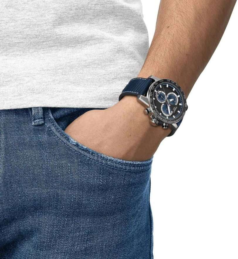 Tissot Tissot SuperSport Chrono T125.617.17.051.03A мужские часы черный циферблат на запястье