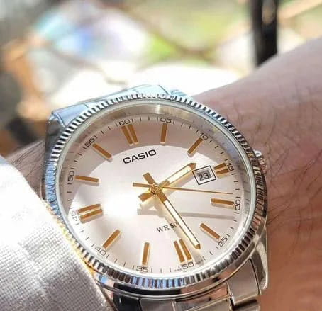 Casio Casio Collection MTP-1302D-7A2VDF (MTP-1302D-7A2) , наручные мужские часы фото под углом