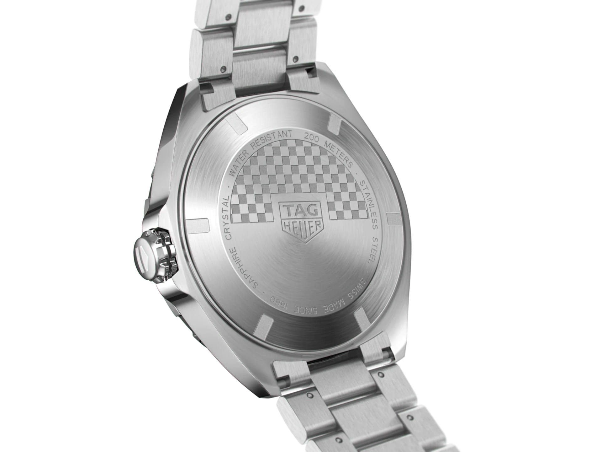 TAG Heuer TAG Heuer Formula 1 WAZ2014.BA0842, formula 1 швейцария мужские часы на браслете нержавеющая сталь боковой вид