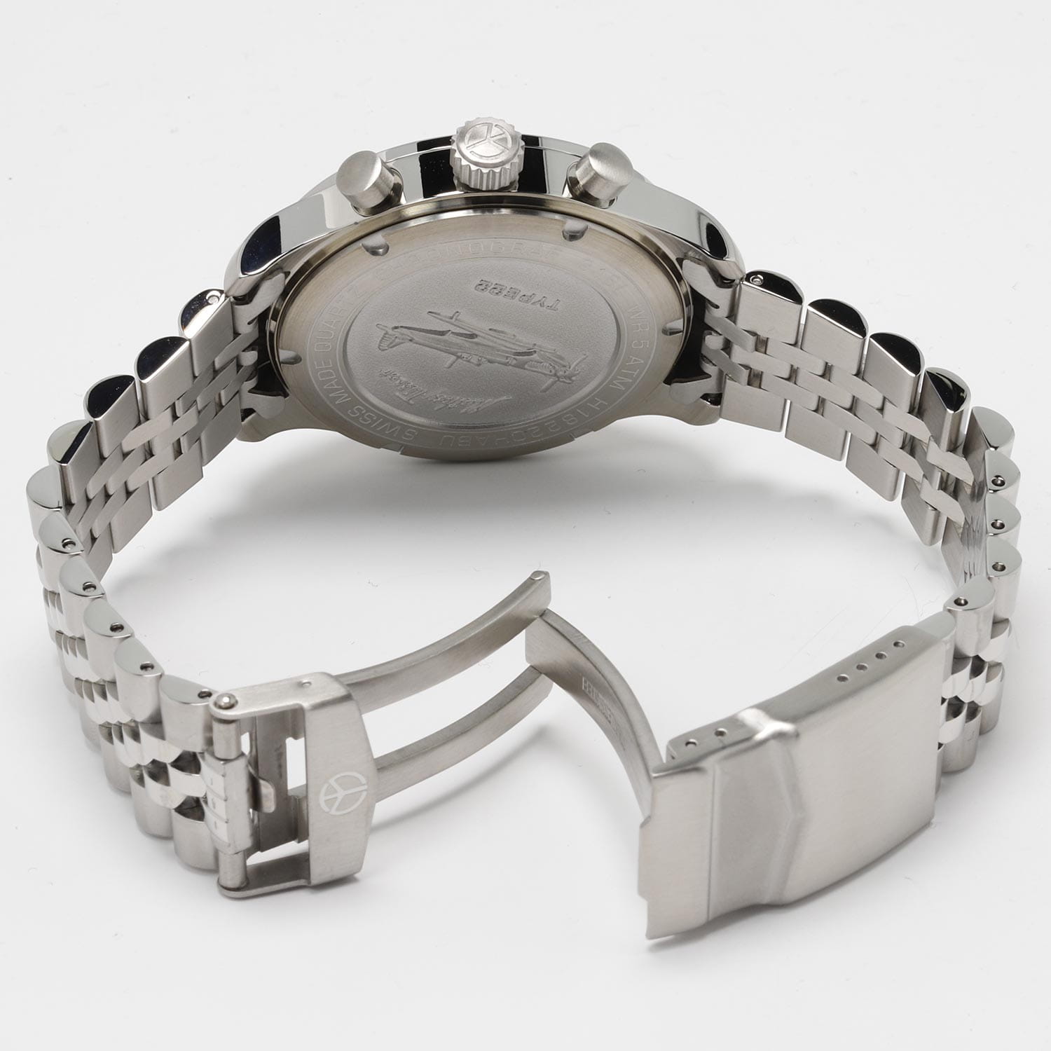 Mathey-Tissot Mathey-Tissot Type 22 H1822CHABU  - задняя крышка сталь металл корпуса, швейцария часы