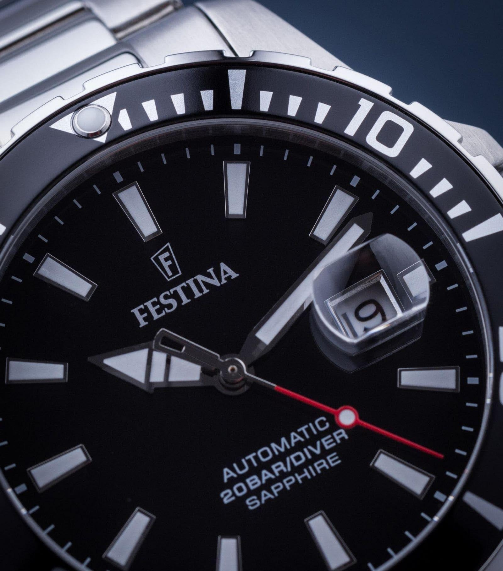 Festina Festina Automatic F20531/4 — полный набор фото мужские часы испания