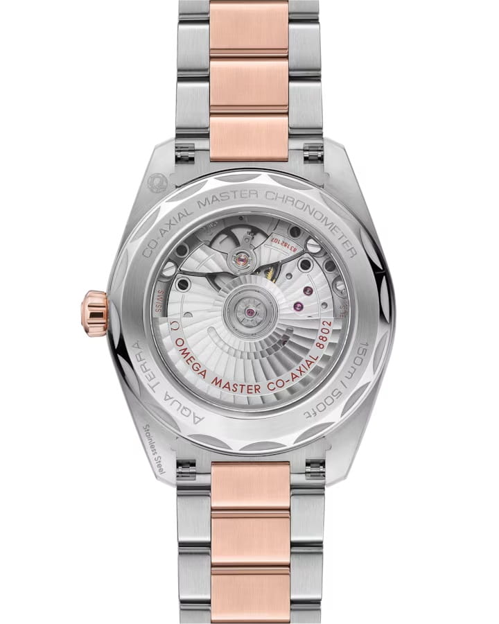 Omega Omega Seamaster Aqua Terra 220.20.38.20.55.002 Aqua Terra, наручные женские часы фото под углом