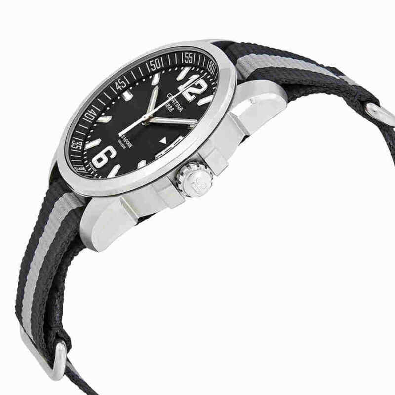 Certina Certina DS Rookie C016.410.18.057.00, ds podium швейцария мужские часы на браслете тканевый боковой вид