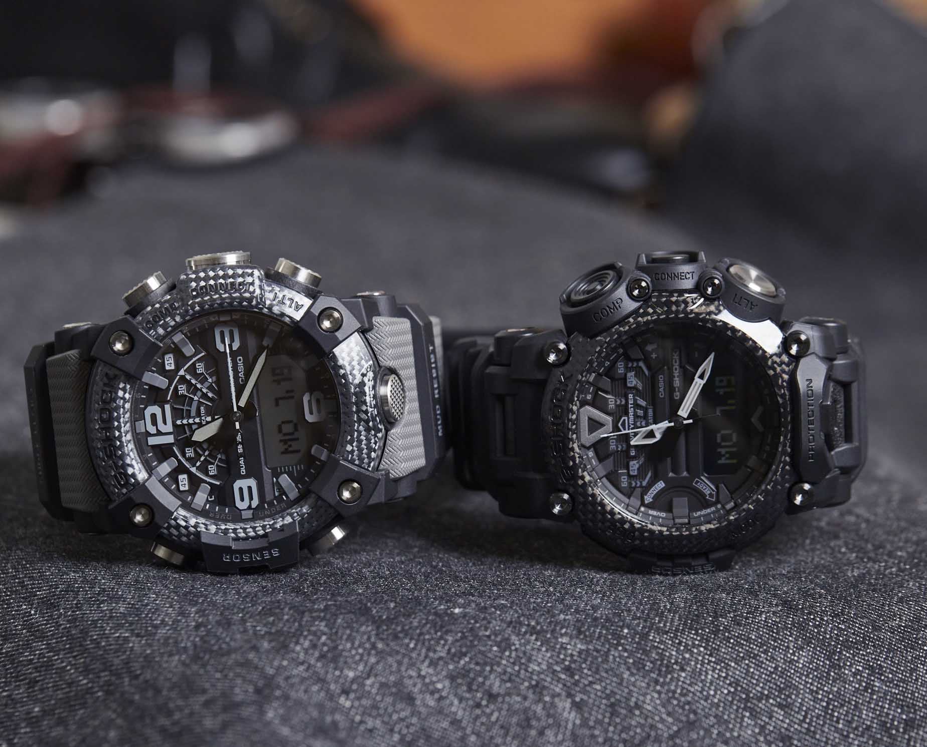 Casio Casio G-Shock GR-B200-1B  — детали корпуса и полимер