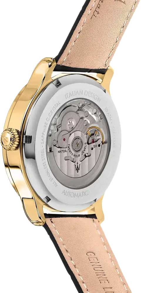 Оригинальные часы Maserati Maserati Epoca R8821118011 механические калибр механизма seiko tmi nh70a общий вид