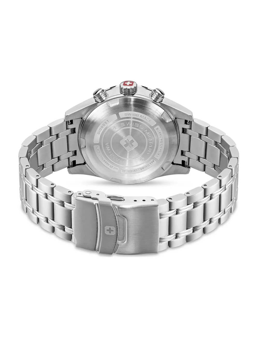 Swiss Military Hanowa Swiss Military Hanowa Air Man SMWGI0003103 кварцевые мужские часы часы крупный план серый циферблата