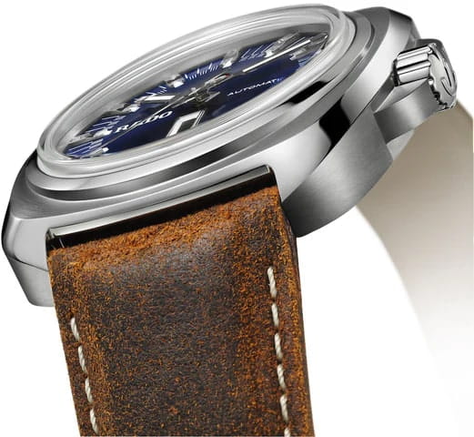 Rado Rado Hyperchrome R32172205, hyperchrome швейцария мужские часы на браслете кожаный боковой вид