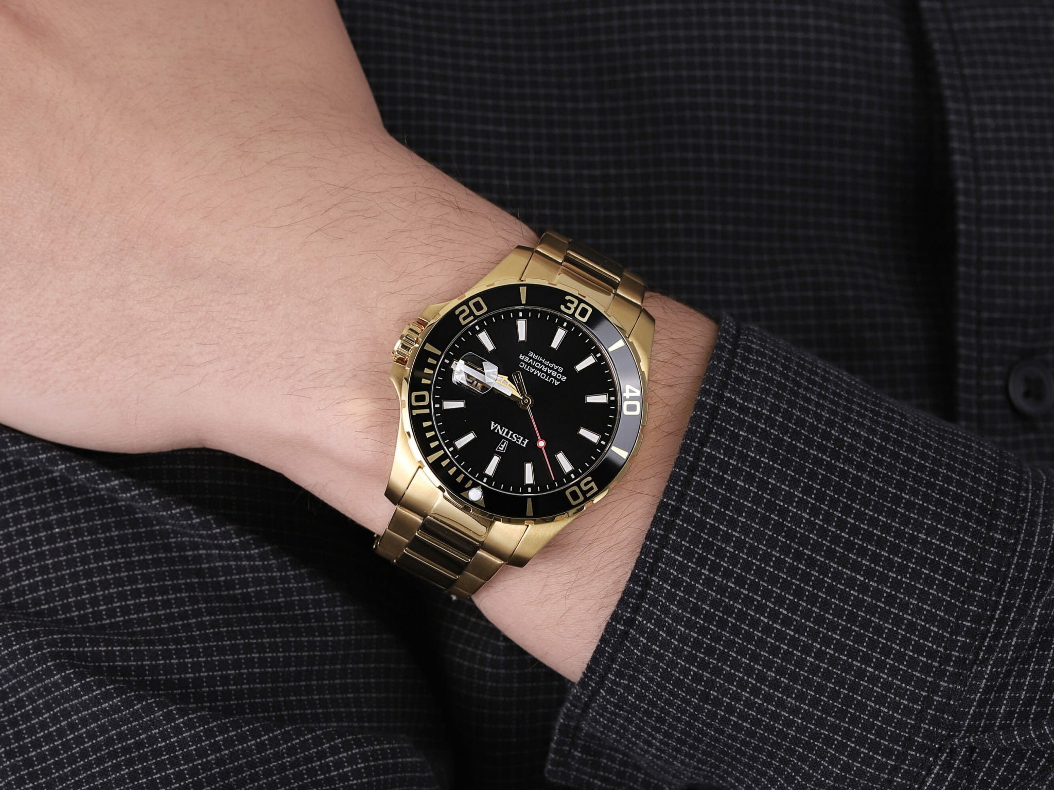 Festina Festina Automatic F20533/2 , наручные мужские часы фото под углом