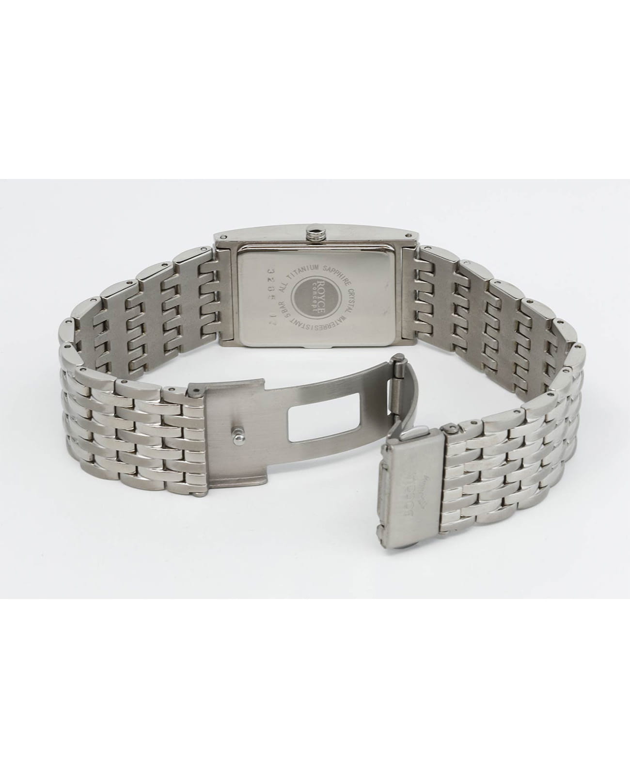 Boccia Titanium Boccia Titanium Rectangular 3285-07,  германия женские часы на браслете титановый боковой вид