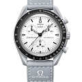 Часы Swatch x Omega Bioceramic Moonswatch 1965 SO33M106